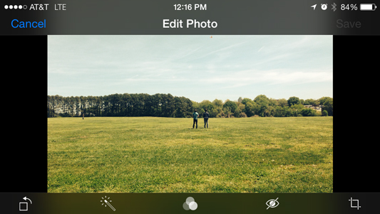 استفاده از Photos در iOS برای ویرایش تصویر ( آشنایی با نرم افزارهای ساده ویرایش تصاویر )
