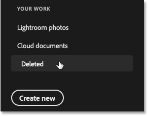 Cloud Documents در فتوشاپ