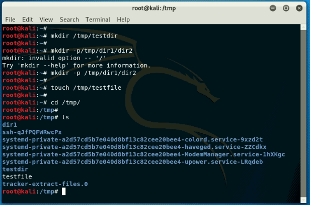دستورات کالی لینوکس (Kali Linux)