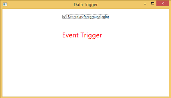 بررسی Trigger ها در WPF