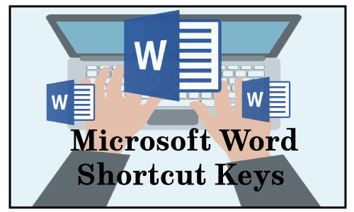 کلیدهای میانبر کیبورد رایانه - کلیدهای میانبر Microsoft Word