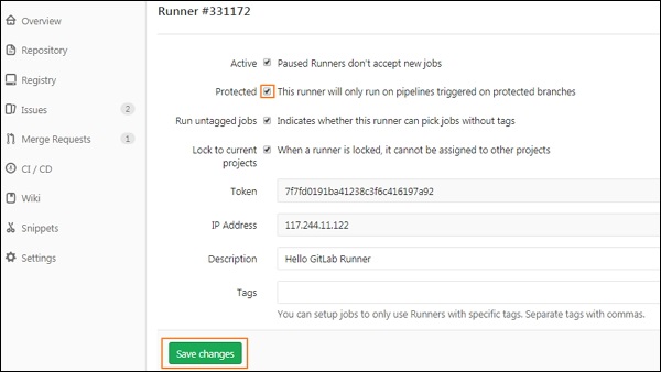 راه اندازی Protected Runners در گیت لب - آموزش پیکربندی Runners در گیت لب GitLab