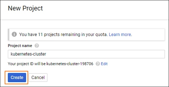 وارد کردن نام پروژه - اتصال GitLab با یک خوشه Kubernetes